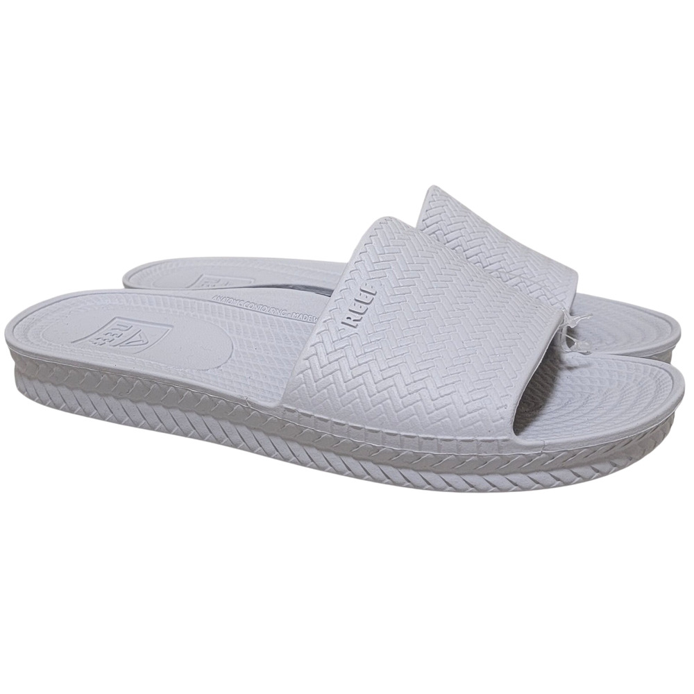 Reef Women Water Scout Slide Sandals Size US 9 Fog Grey Water Friendly